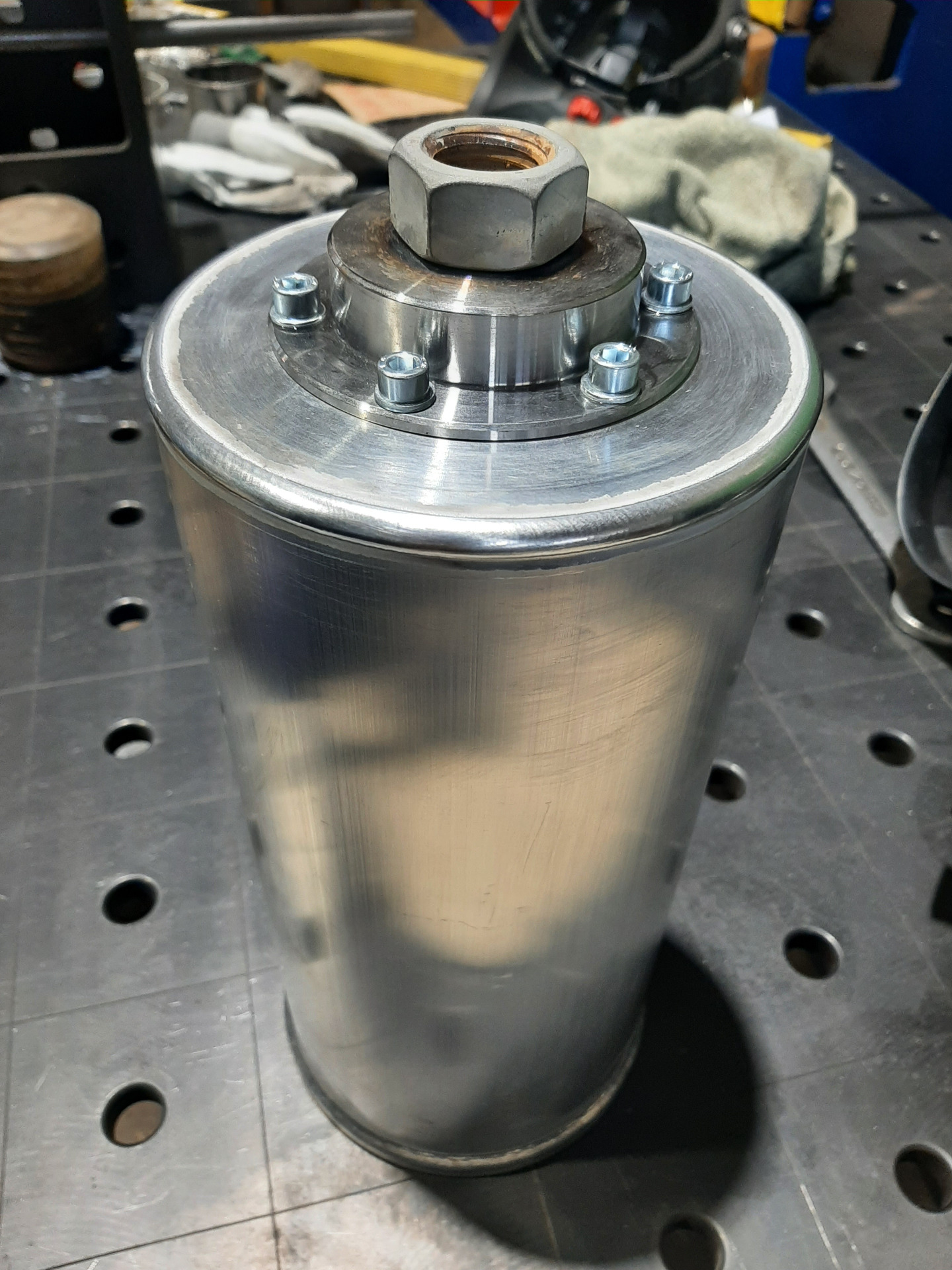 Alumínium festőkészülék készrehegesztve